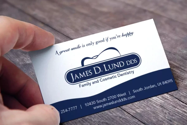 James Lund Business Card