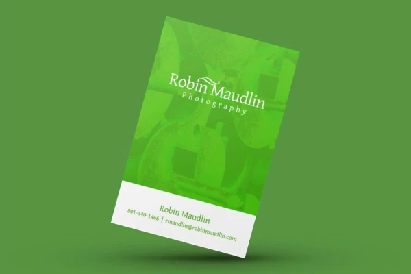 Robin Maudlin Photography Business Card